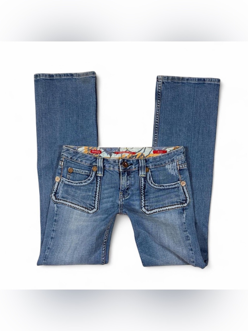Vigoss Y2K low rise bootcut jeans 🩵